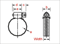 HF-2101 Hose Clamps Schematic Diagram